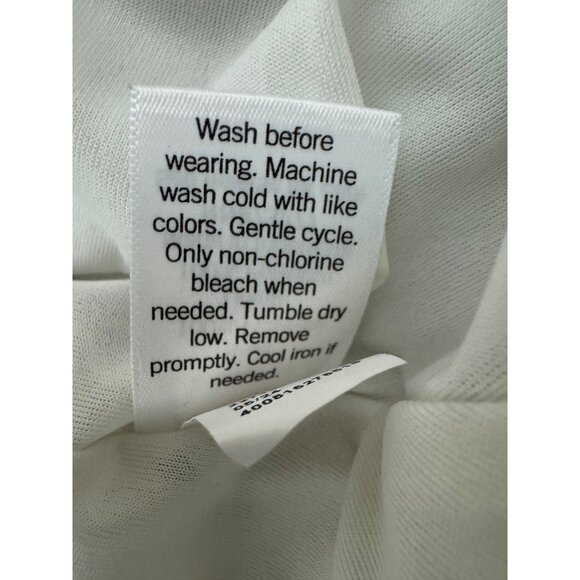 Nine West Black & White Print Satin Balloon Sleeve Midi Dress w/Tie Size XXL 20 - Picture 6 of 7